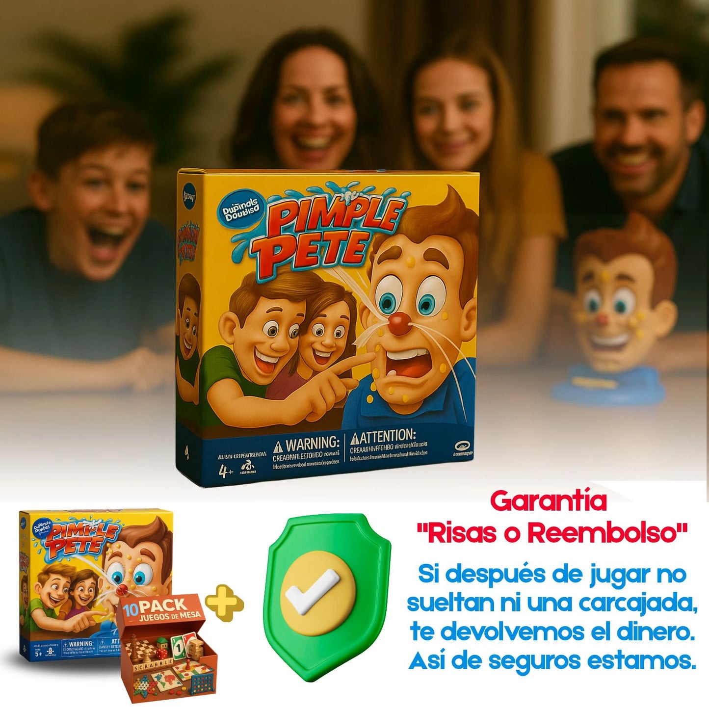 Juego de los GRANITOS Pimple Pete™