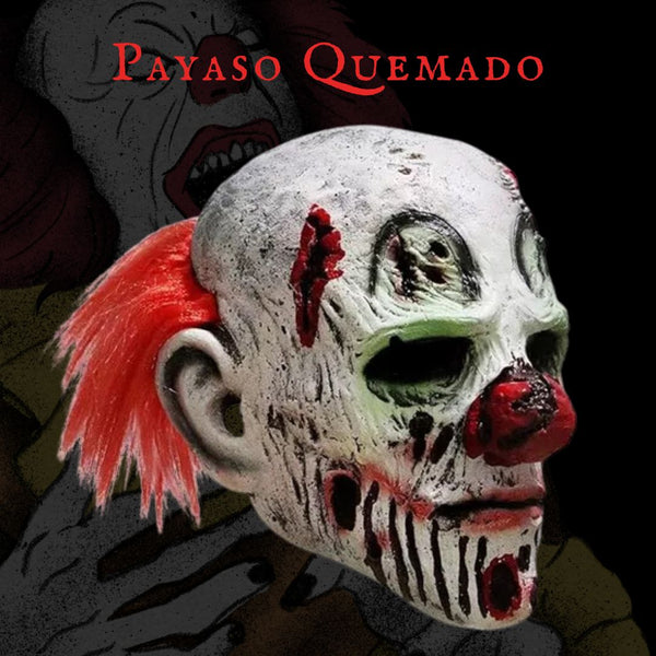 Máscara Latex PSYCHO CLOWN® Calidad Premium