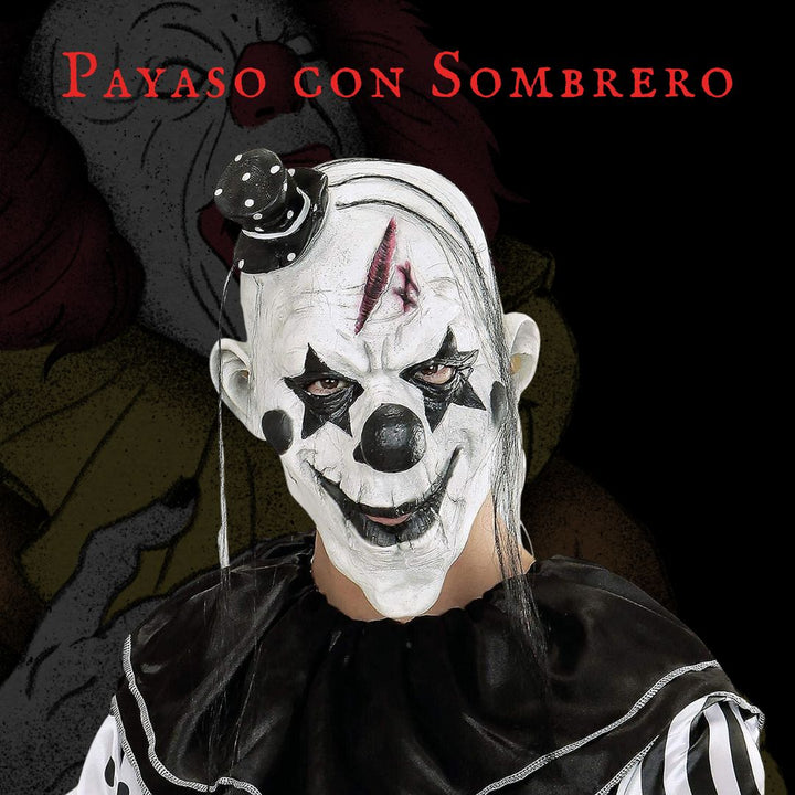 Máscara Latex PSYCHO CLOWN® Calidad Premium