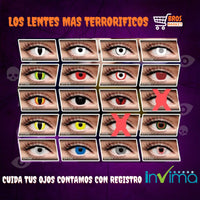 Lentes Alta Calidad para HALLOWEEN🎃 con filtro UV