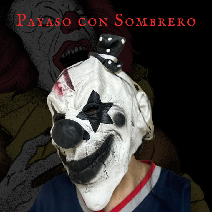 Máscara Latex PSYCHO CLOWN® Calidad Premium