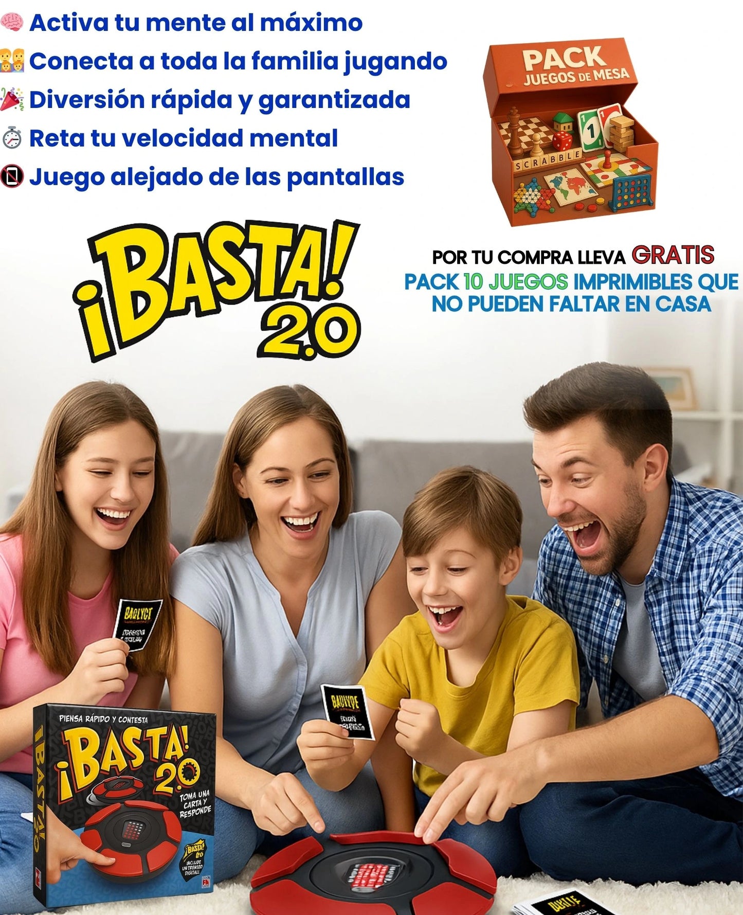 BASTA! 2.0® Juego de Palabras