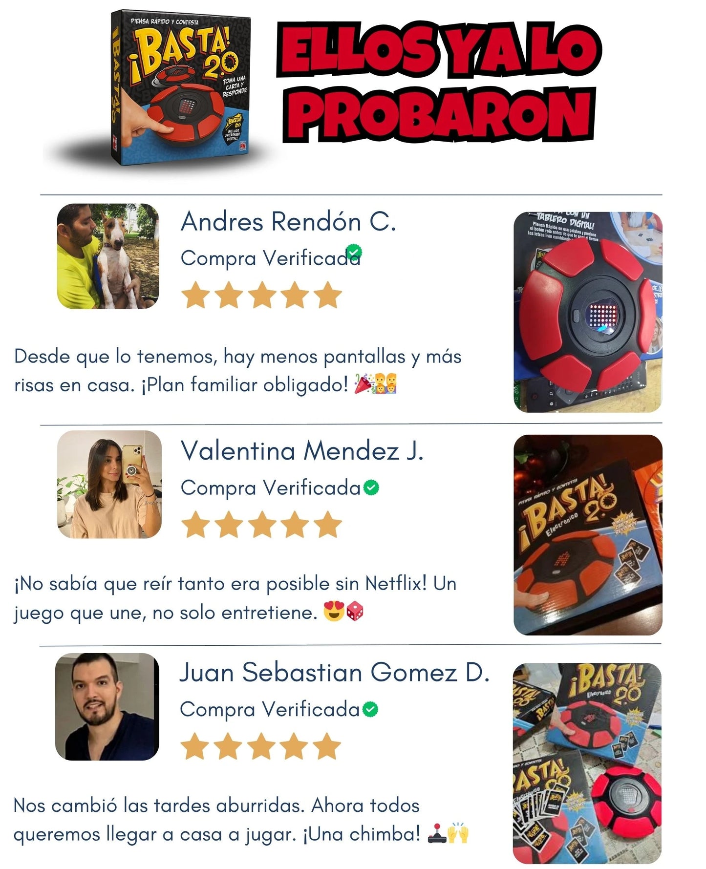 BASTA! 2.0® Juego de Palabras